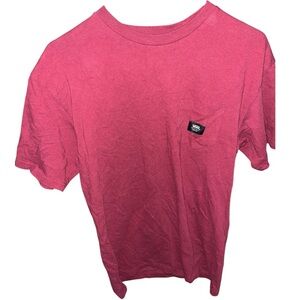 2/$20 🩷 VANS Men’s Classic Fit Round Neck T Shirt SIZE MEDIUM RED